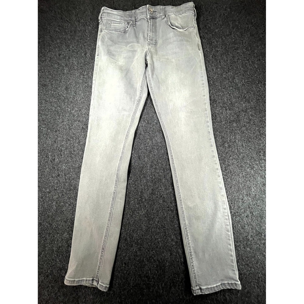 PacSun Jeans Mens 32x32 Gray Denim Active Stretch Slim Fit Skinny Leg Streetwear